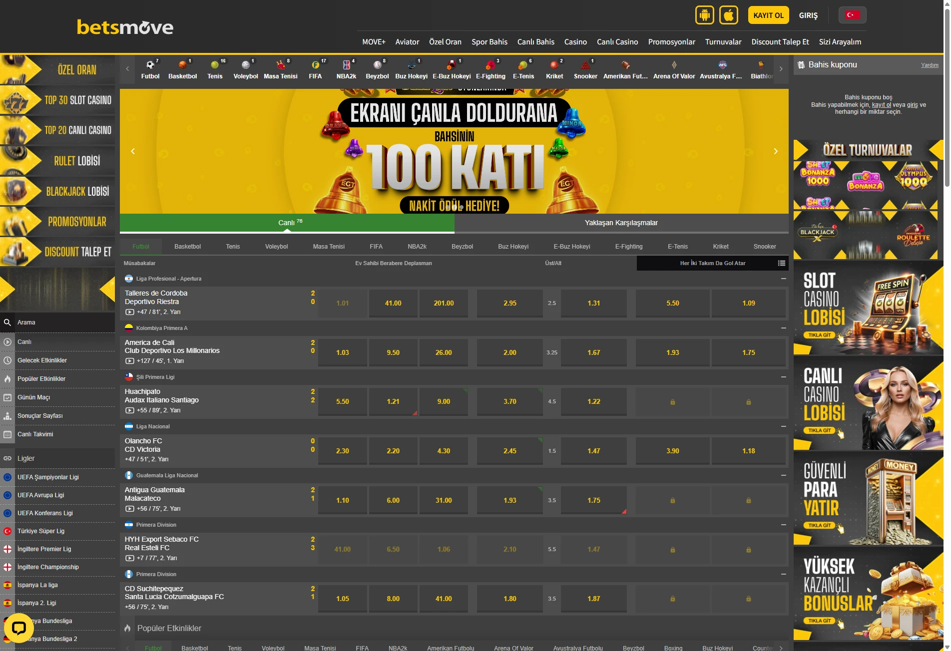 Betsmove