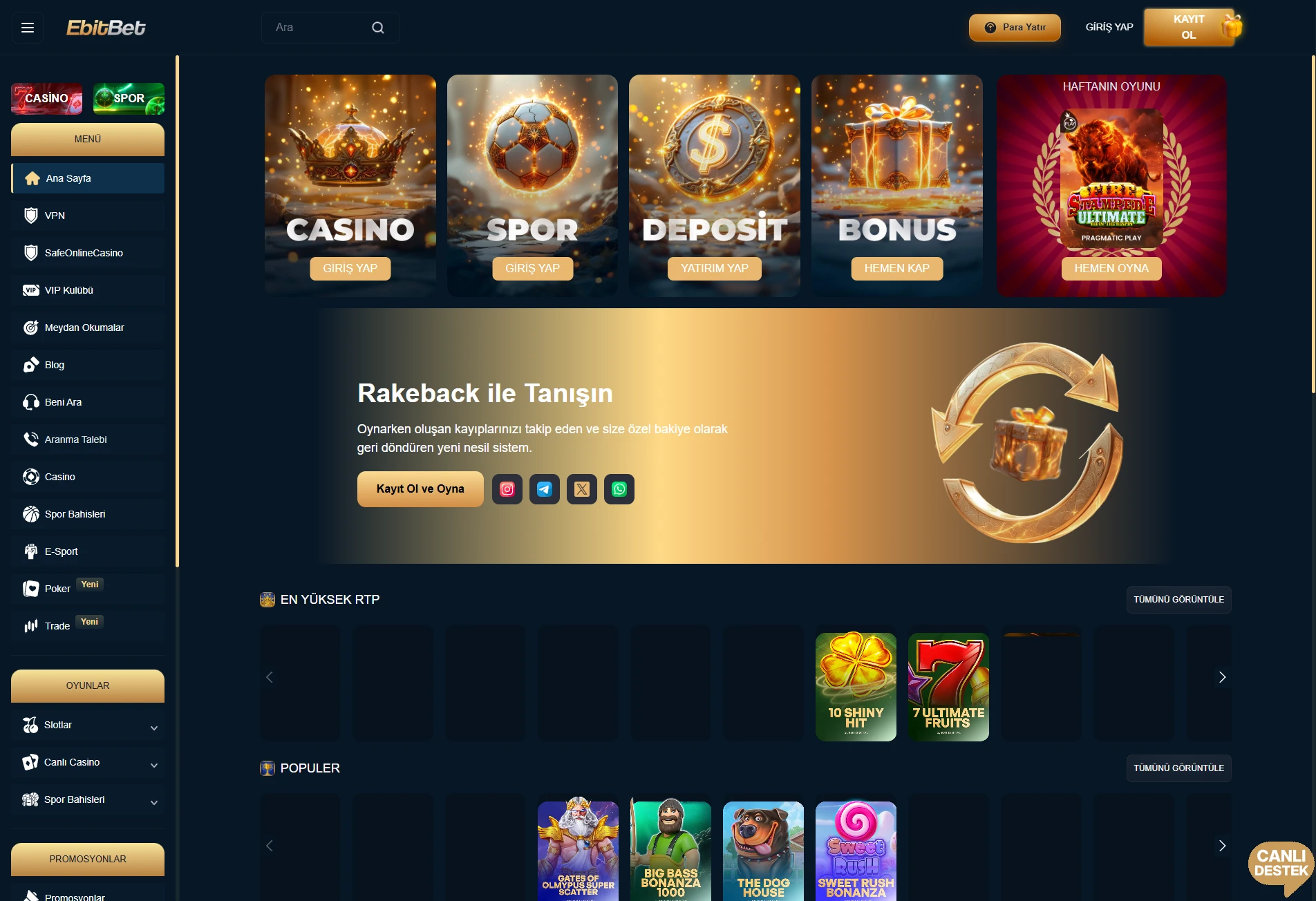 Ebitbet