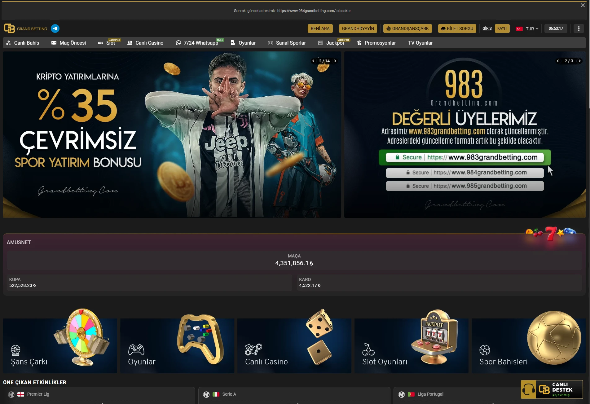 Grandbetting